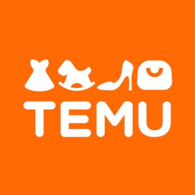 Logotyp för Temu